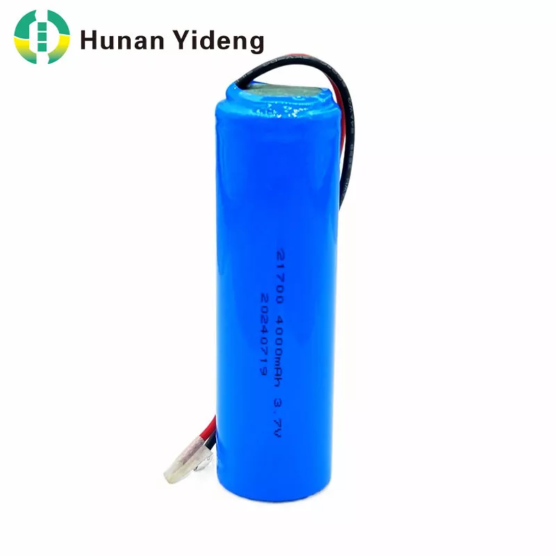 21700 3.7V 4000mAh แบตเตอรี่เหลวแบบชาร์จไฟได้ Long Cycel