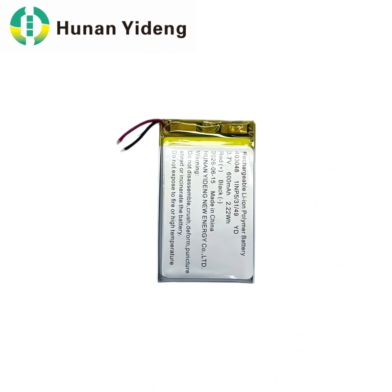 3.7V 450mAh 403048 แบตเตอรี่ลิเธียมโพลิเมอร์แบบบางพิเศษ Mini Lipo Cell