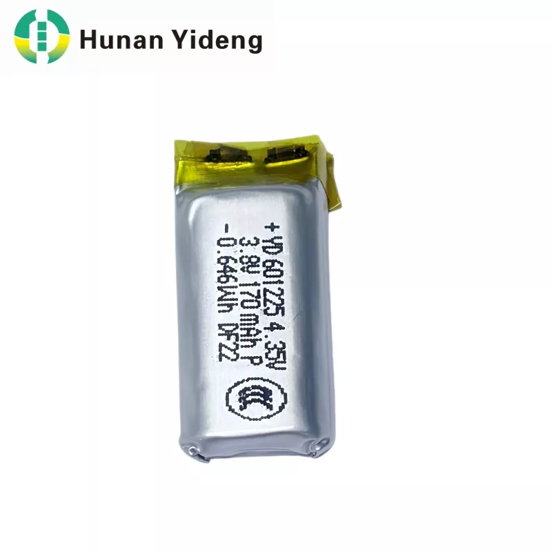 แบตเตอรี่ลิเธียม Li-po 601225 สำหรับอุปกรณ์การแพทย์และอุปกรณ์อิเล็กทรอนิกส์