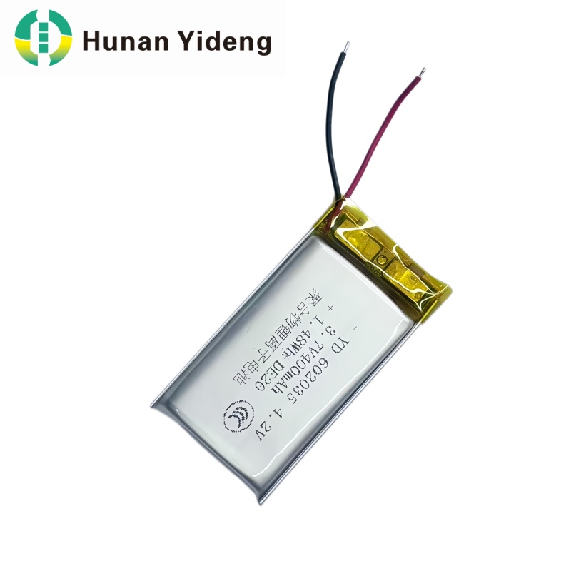 602035 3.7v 400mAh แบตเตอรี่ลิเธียมไอออนสำหรับโซฟาอัจฉริยะ