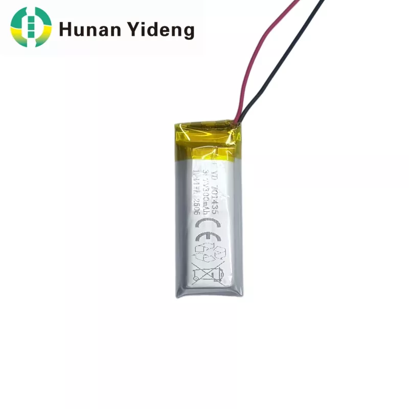 701435 1.11Wh แบตเตอรี่ Lipo แบบแท่งปริซึม Energy Square สำหรับไฟเทป