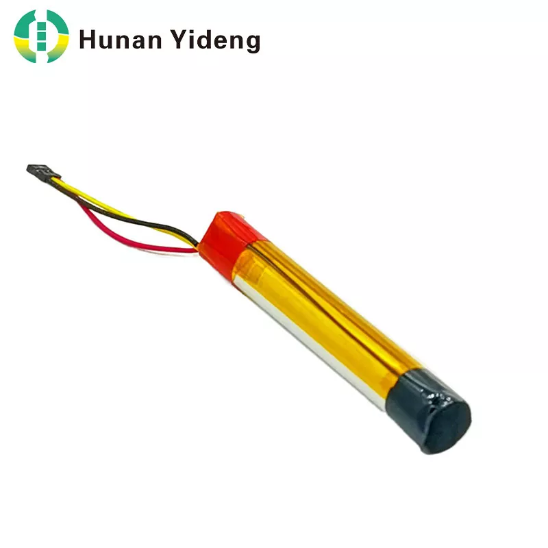 75500 3.7V 220mAh แบตเตอรี่ลิเธียมไอออนแบบชาร์จทรงกระบอกขนาดเล็ก