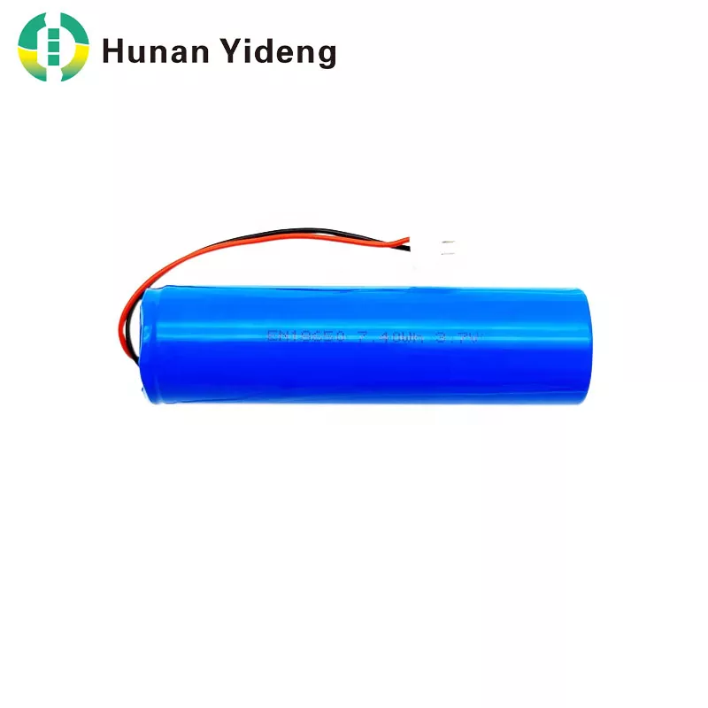 แบตเตอรี่ลิเธียม 18650 3.7V 2000mAh ชุดแบตเตอรี่แบบชาร์จเซลล์ได้